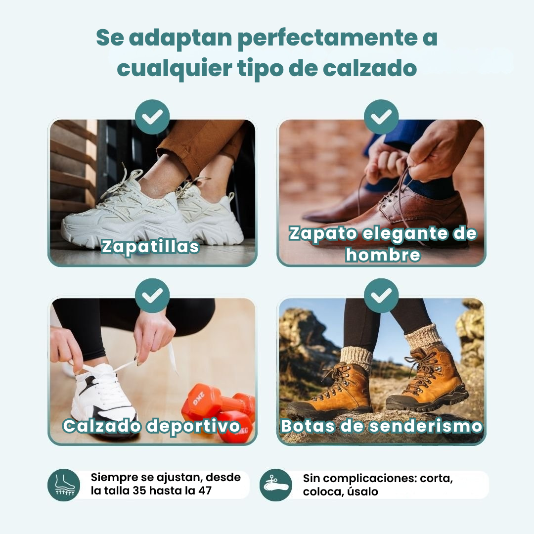 RinovaX™ – Plantillas Magnéticas Antidolor