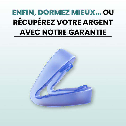 RinovaX™ – Embout buccal anti-ronflement médical, discret et confortable