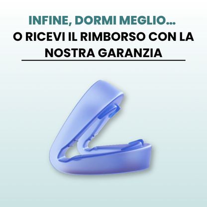 RinovaX™ – Bite orale anti-russamento medicale, discreto e confortevole