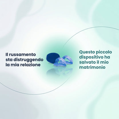 RinovaX™ – Bite orale anti-russamento medicale, discreto e confortevole